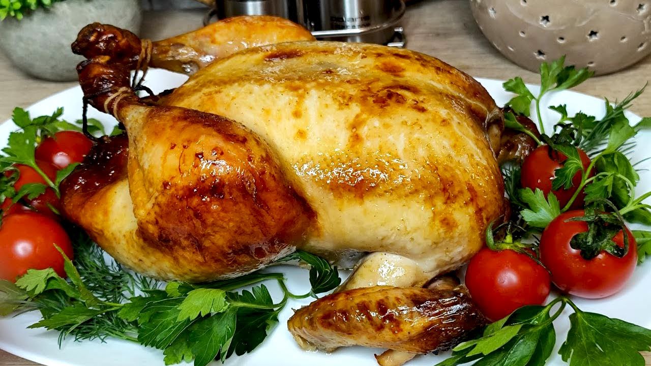 ЛУЧШАЯ РОЖДЕСТВЕНСКАЯ КУРОЧКА! | КУРИЦА-ГРИЛЬ В ДУХОВКЕ БЕЗ ВЕРТЕЛА | Лучший маринад для курицы