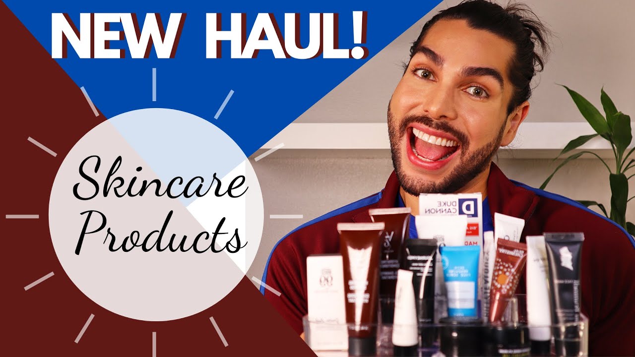 HEY SKINCARE BEGINNERS! Unboxing Amazing Mens Products.