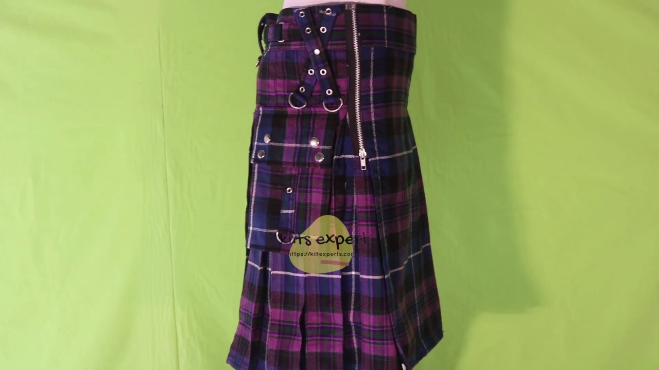 Pride Of scotland 16Oz Tartan Zip Kilt (Kilt Experts)