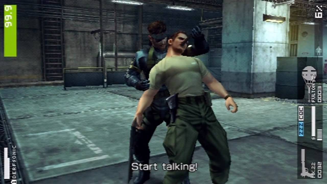 Metal Gear Solid Peace Walker - Infiltrate the Underground Base