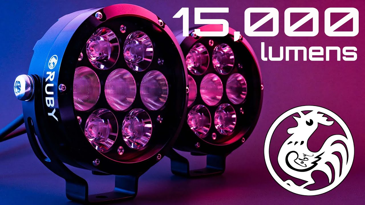 Best Motorcycle Lights | Ruby R7 w/ HEX ezCAN