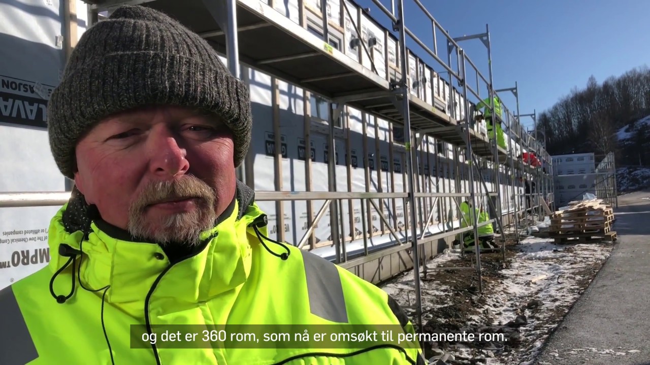 Glava - Etterisolering med Veggplate 31 på Hanøytangen