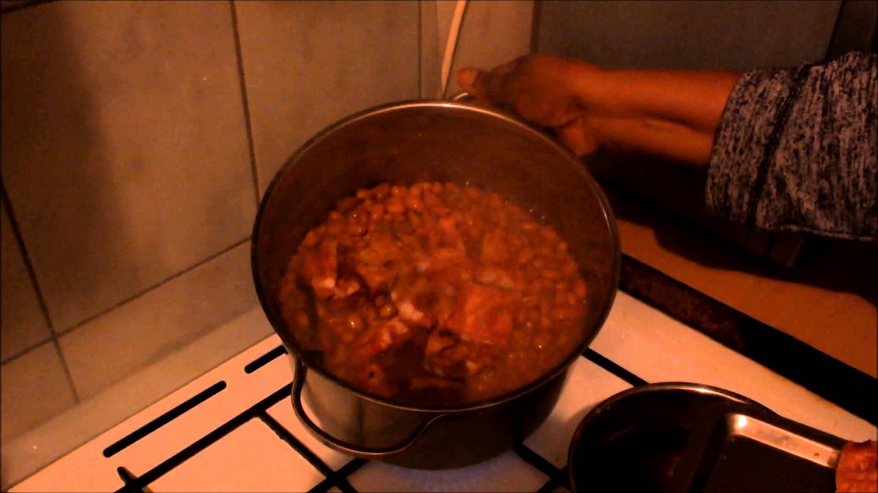 Cuisine congolaise madesu na ngulu fumé