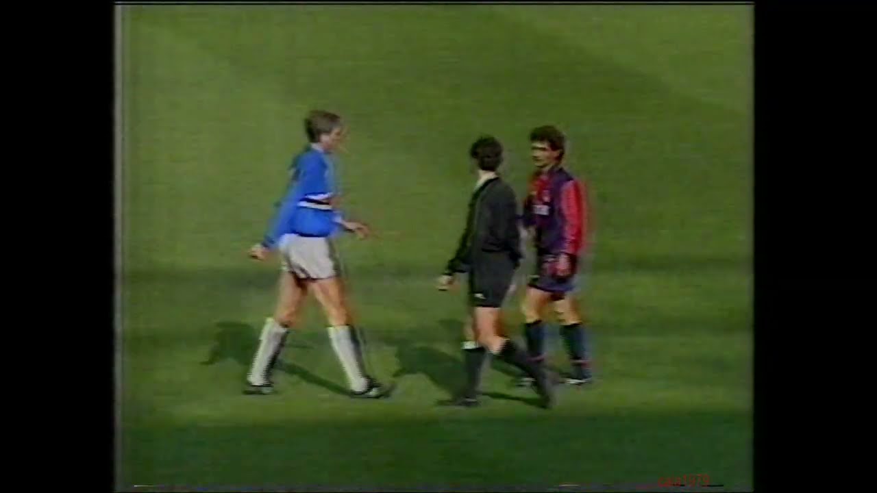 1991/1992 : SERIE A : ROUND 25 : SAMPDORIA VS GENOA