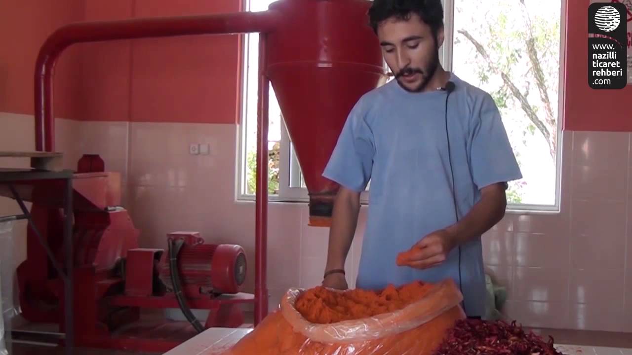 Kurutulmuş Toz Biber Üretimi - Bozdoğan