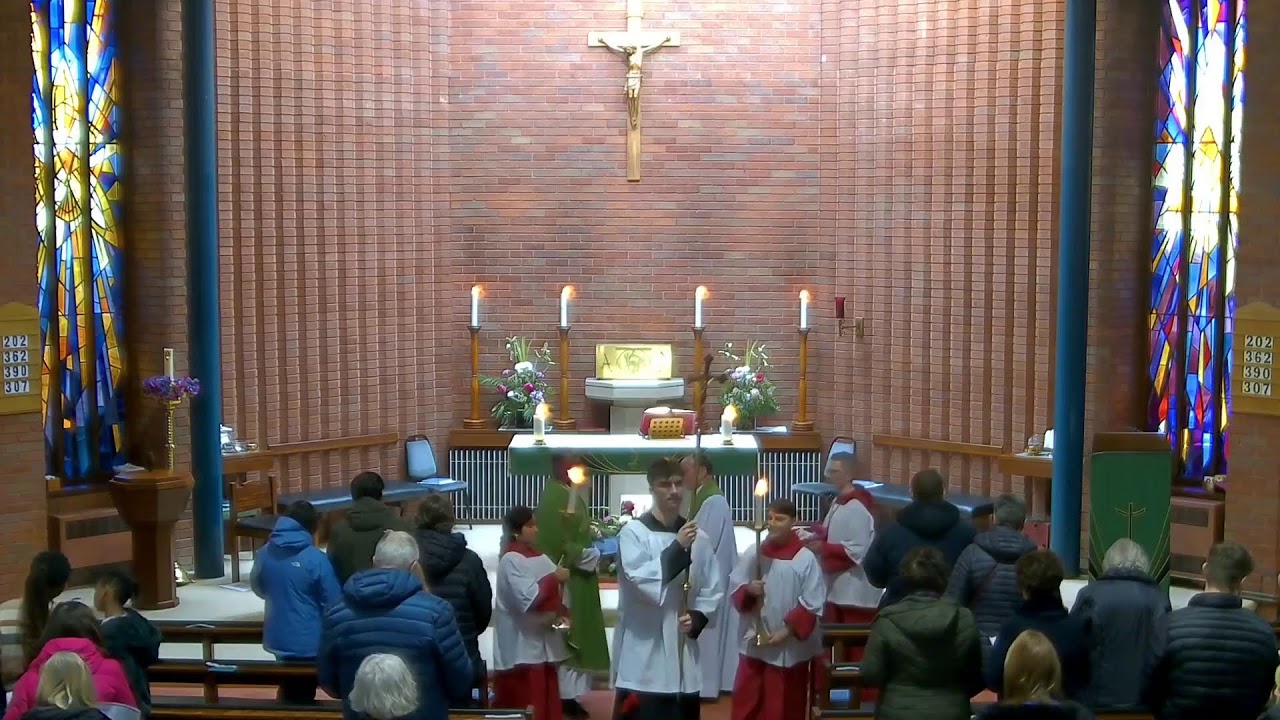 Sunday 15th February, Fifth Week in Ordinary Time,  Mass at 11:00 am