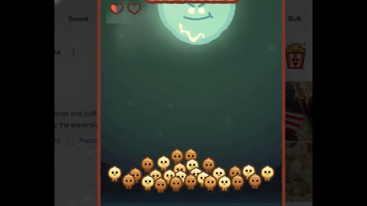 How To Get To Microwave: The Google Doodle Popcorn Game