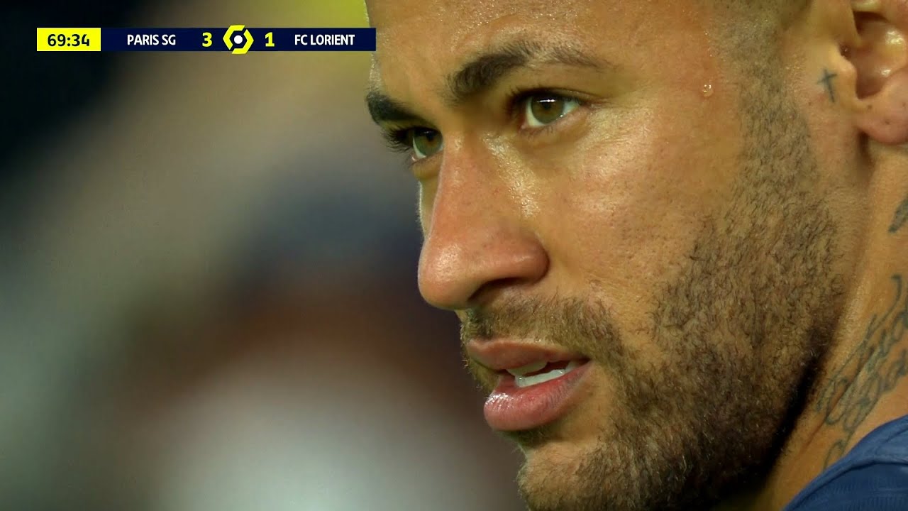 Neymar vs Lorient (H) 21-22 HD 1080i by xOliveira7