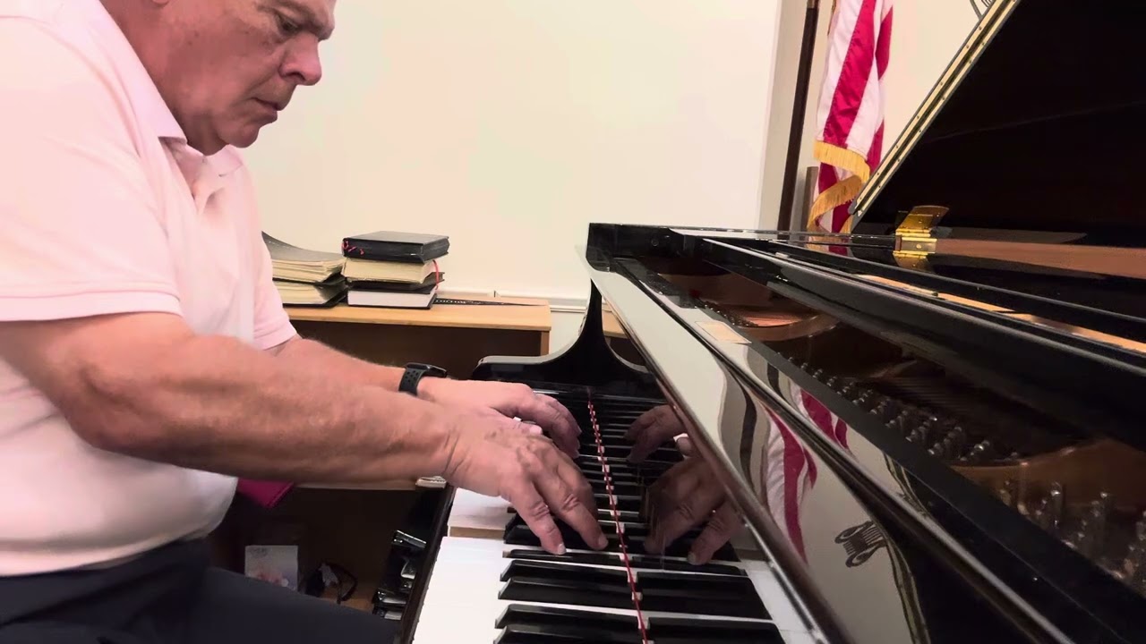 This morning’s Offertory:  I Surrender All in the setting of Beethoven’s Pathetique Sonata