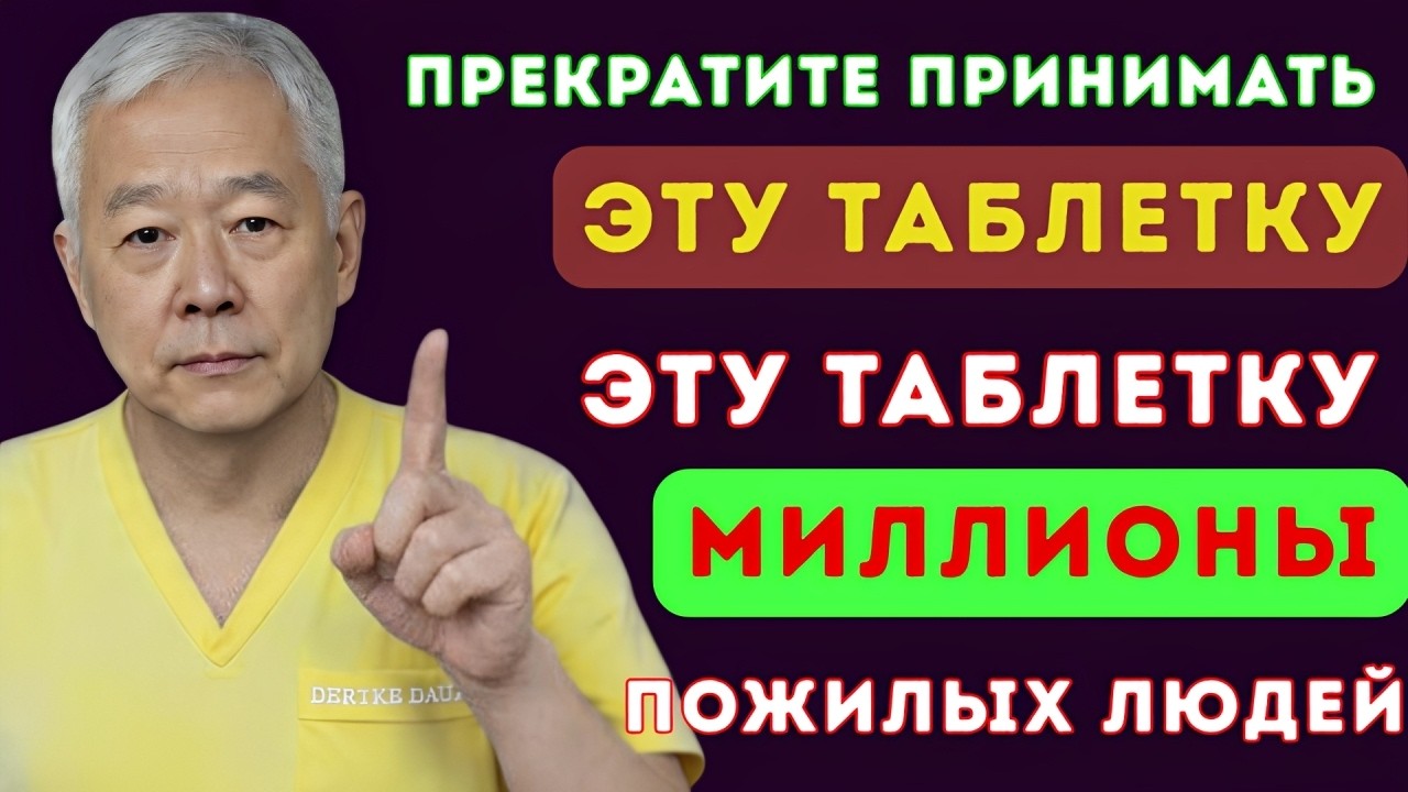 Кардиолог предупреждает:5 популярных препаратов которые повышают риск инфаркта и инсульта после60лет