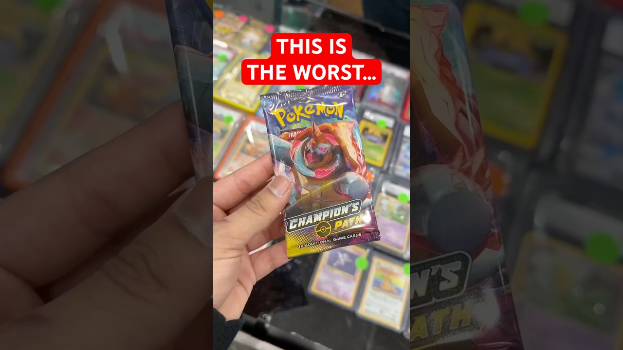 I HATE Champion&rsquo;s Path Pokemon Cards&hellip;HERE&rsquo;S WHY! Day 27