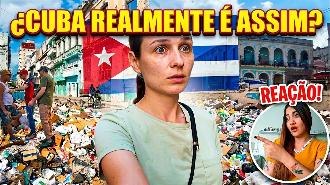 Turista vai para Cuba e fica chocada😳! Cuba em 2026...Inacreditável 🇨🇺🇧🇷
