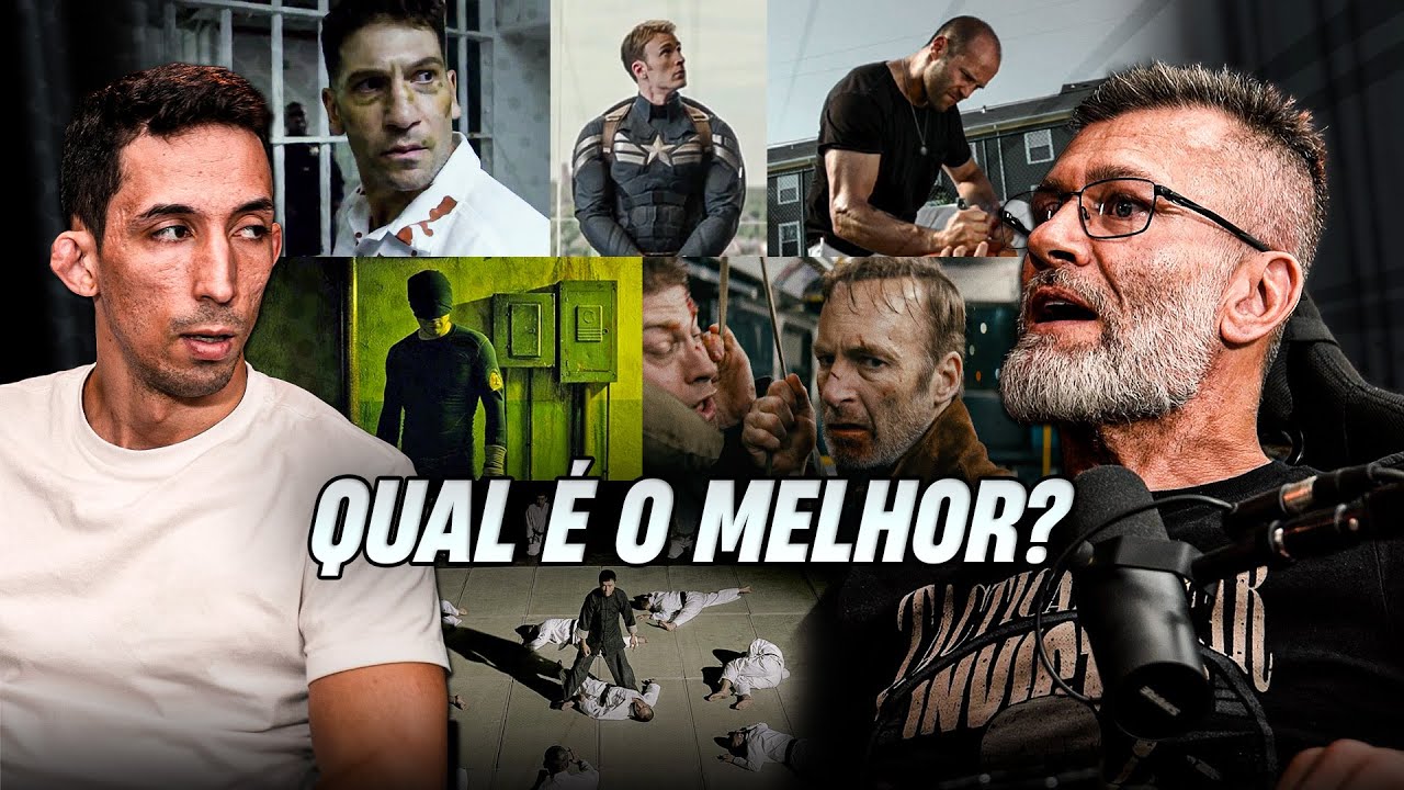 REAGINDO AS MELHORES CENAS DE LUTA - Treinadores de Muay Thai sobre Filmes e Séries
