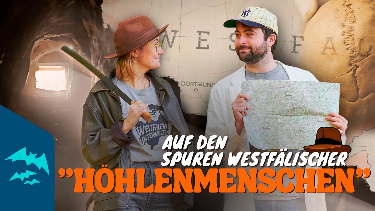 Abenteuer Archäologie in Blätterhöhle Hagen - Abstieg in Steinzeit Höhle | WESTFALENS UNTERWELTEN 03