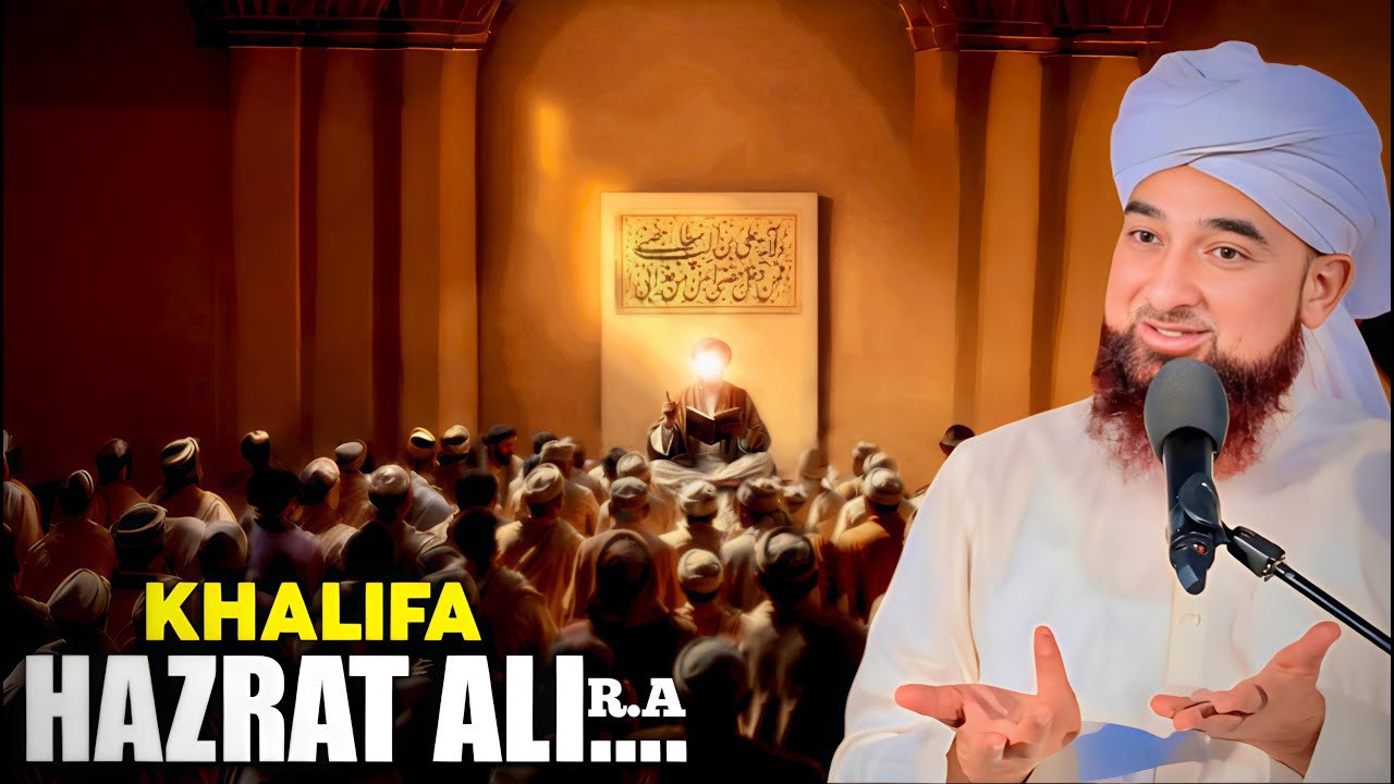 Hazrat Ali | 4th Khalifa Of Islam | Molana Raza Saqib Mustafai