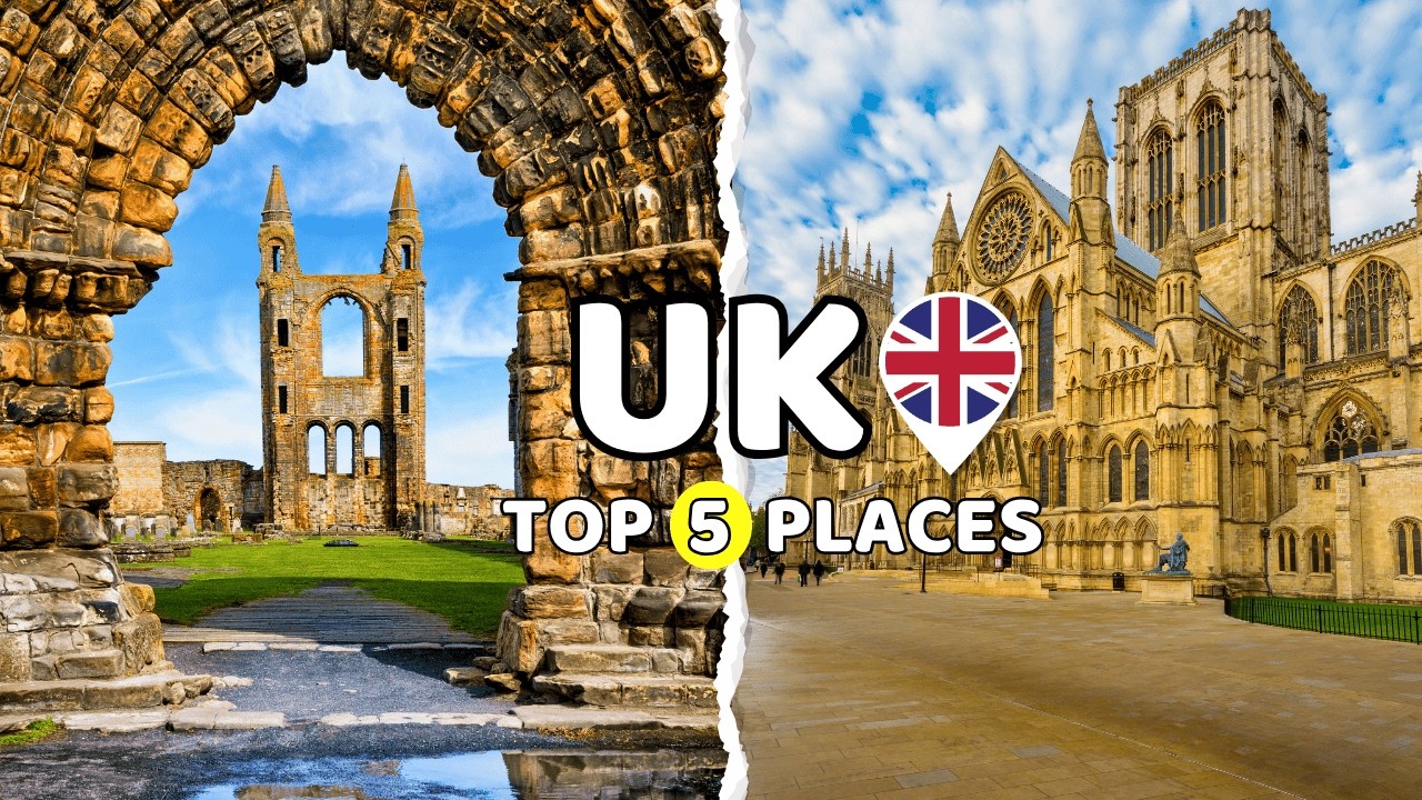 5 Amazing Places to Visit In UK - Travel  Video 4K