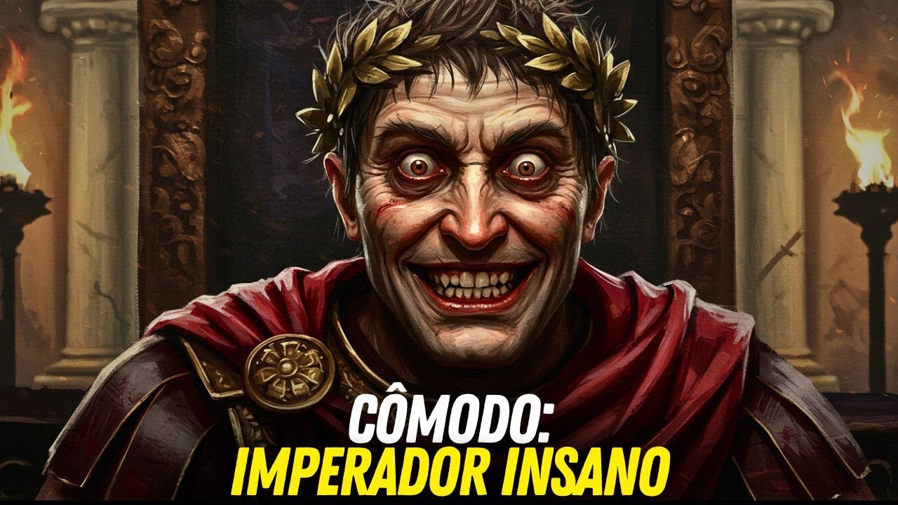 O Imperador que Morreu ESTRANGULADO Numa Banheira - Cômodo: O INSANO Que Se Achava Um Deus