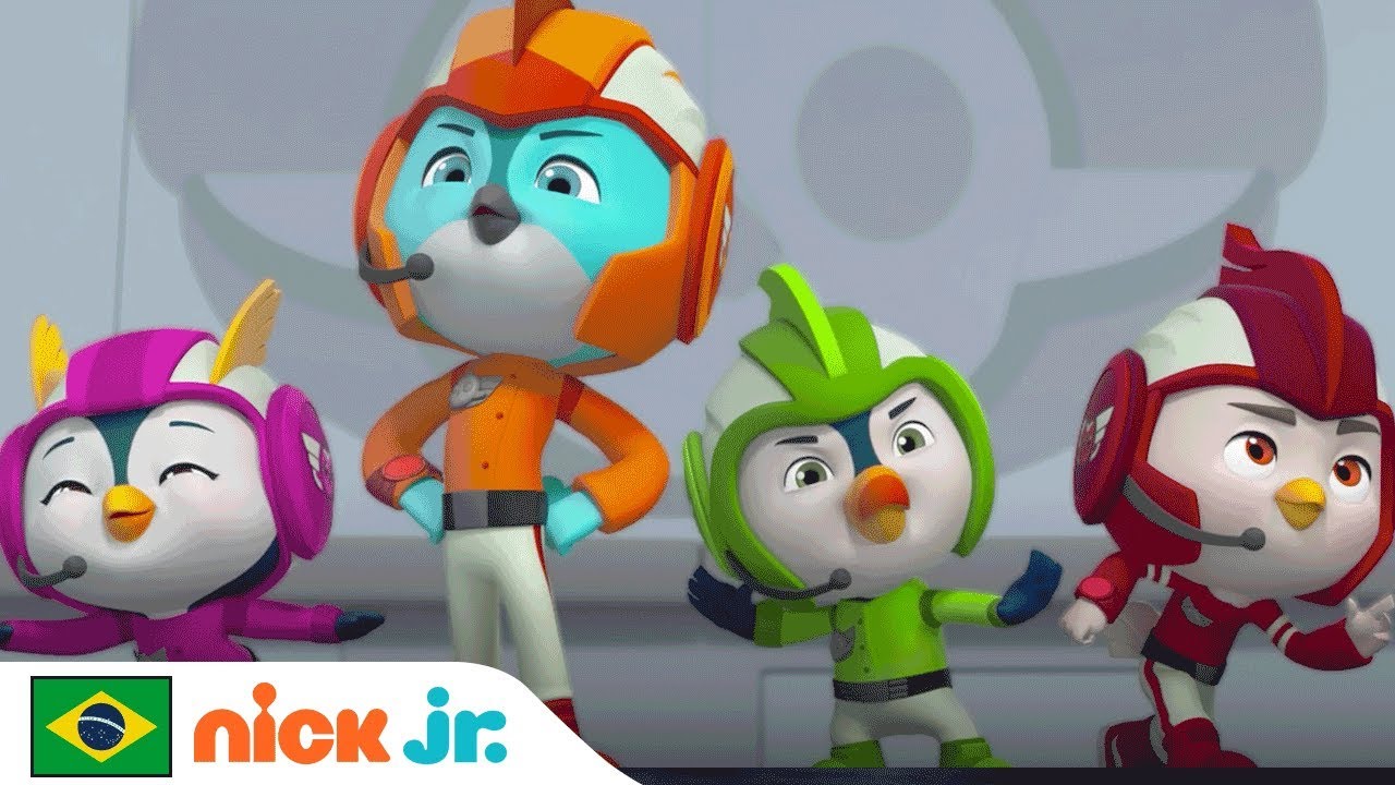Salvando a Timmy! Com os cadetes de Top Wing | Nick Jr. | Brazil | Português