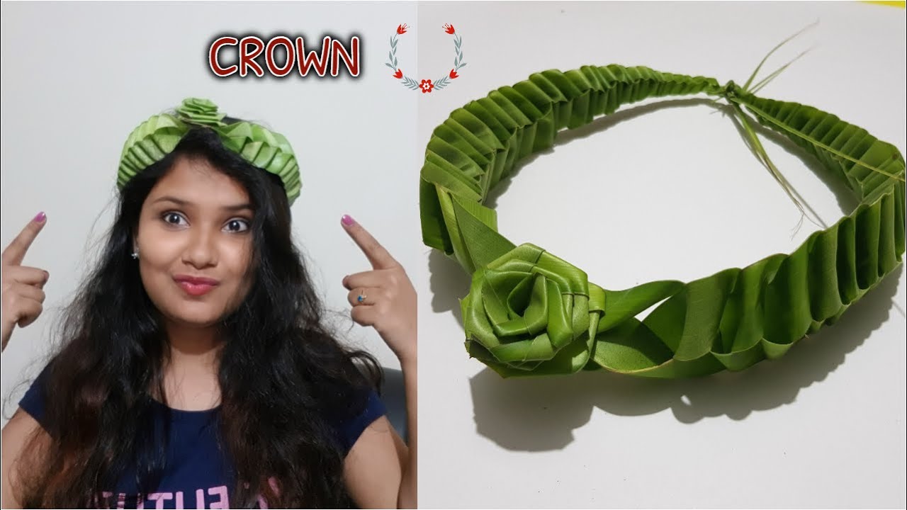 Coconut leaves Crown