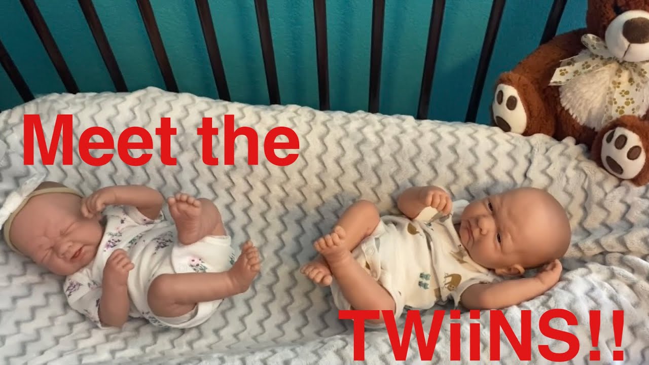 Morning routine with fussy newborn twins | Jc Berenguer doll roleplay