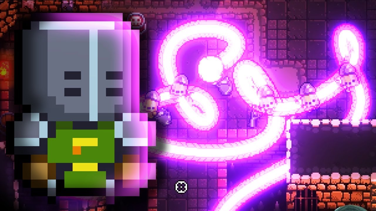 Лучшее оружие для зачистки комнат в Enter The Gungeon?