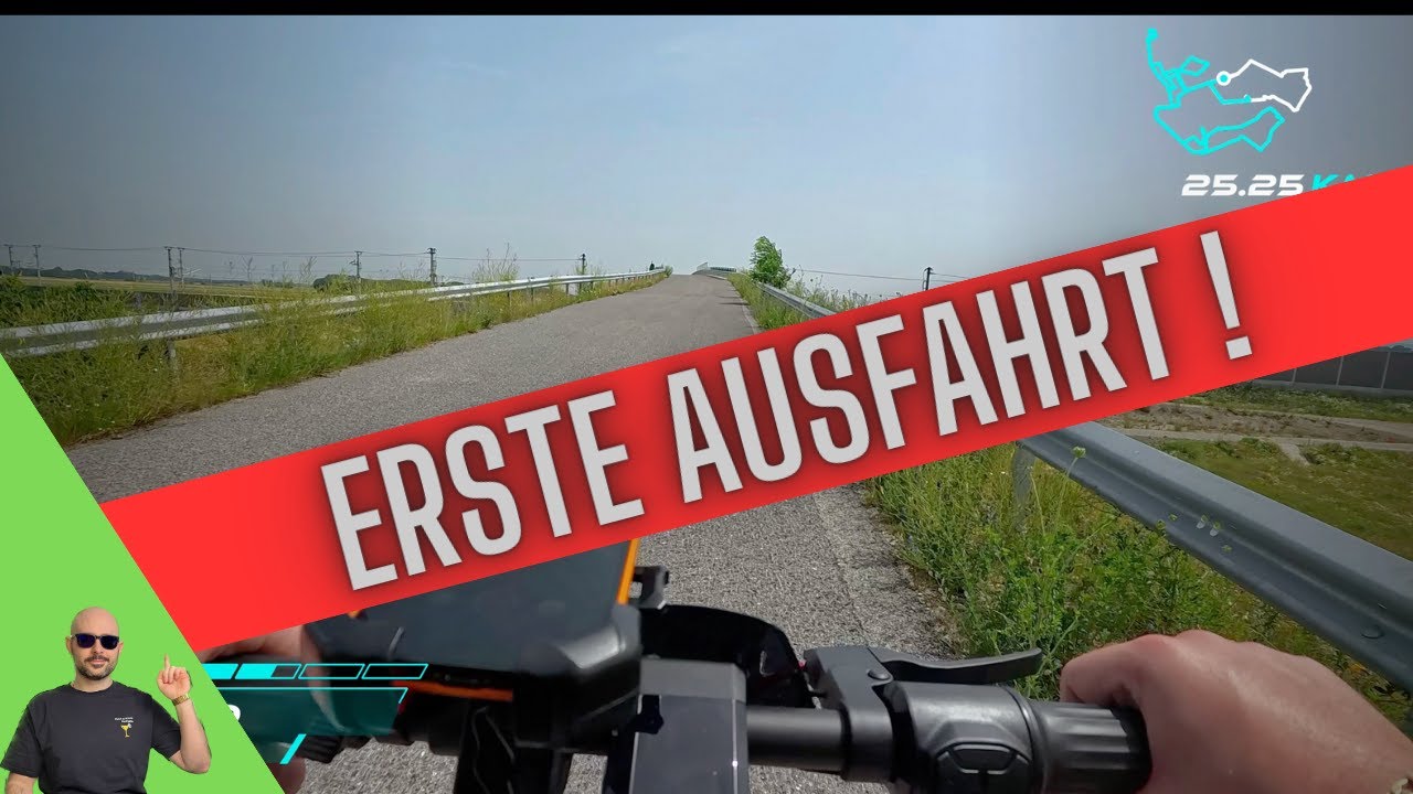 NIU KQI 300X - Erste Ausfahrt und Erkenntnisse 🚀💪