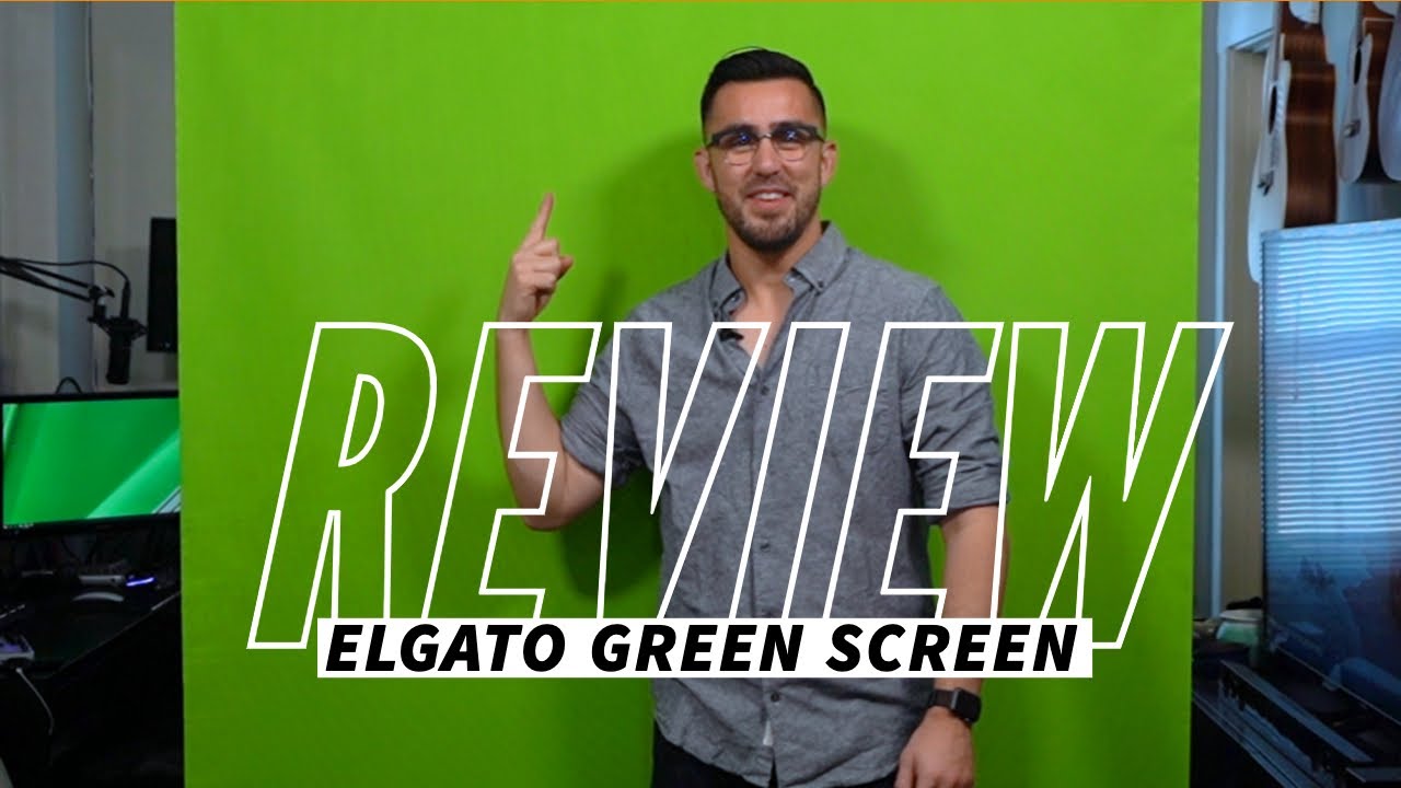 Review: Green Screen for Streamers - Elgato Green Screen + Unboxing