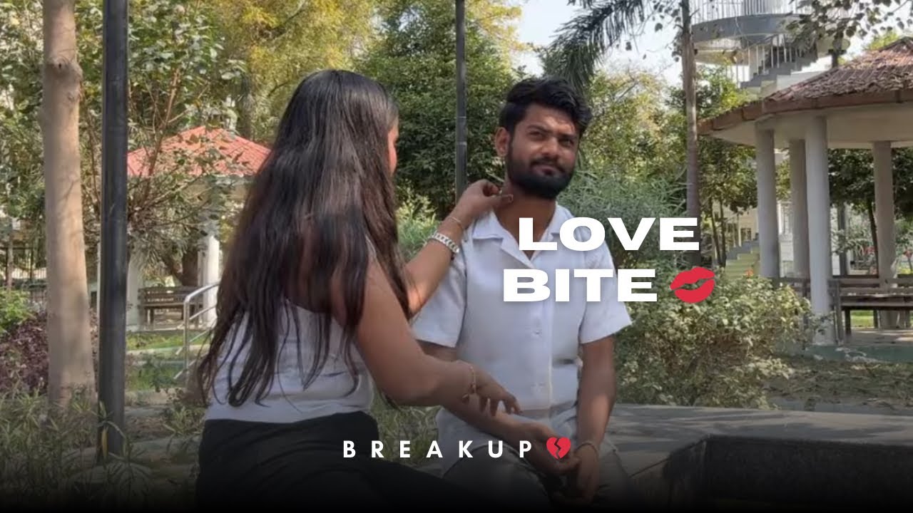 Love bite *PRANK* on My Girlfriend 😂 Humara 4 Years Ka Relationship khatam hogya 😭
