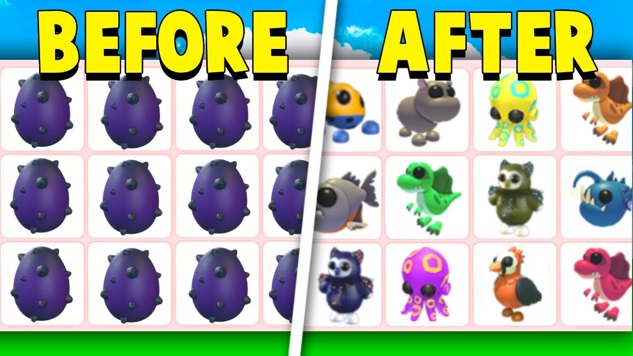 I Opened EVERY PET in DANGER EGGS Before They Leave.. (Adopt Me)