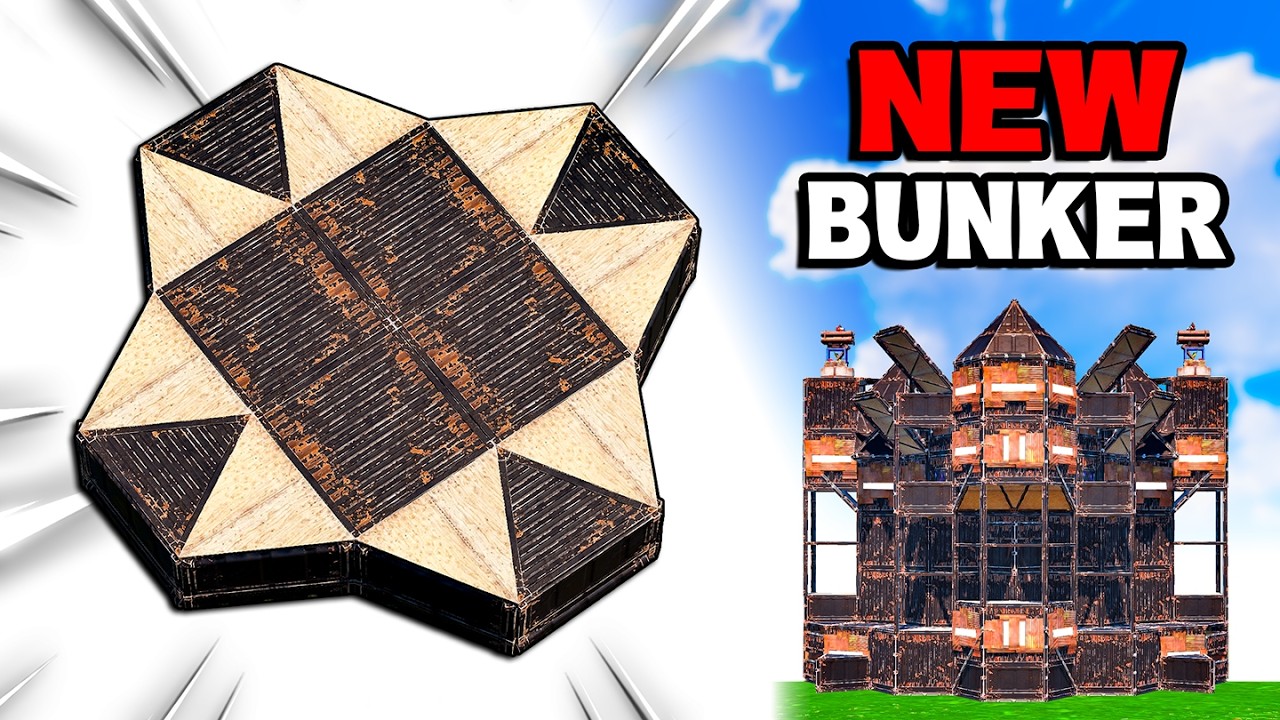 (NEW) Perfect BUNKER 2x2 / Rust Base Design 2026