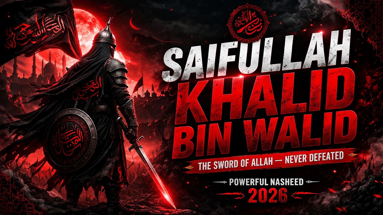 SAIFULLAH KHALID BIN WALID 🗡️ | THE SWORD OF ALLAH &mdash; NEVER DEFEATED 🔥 | Powerful Nasheed 2026