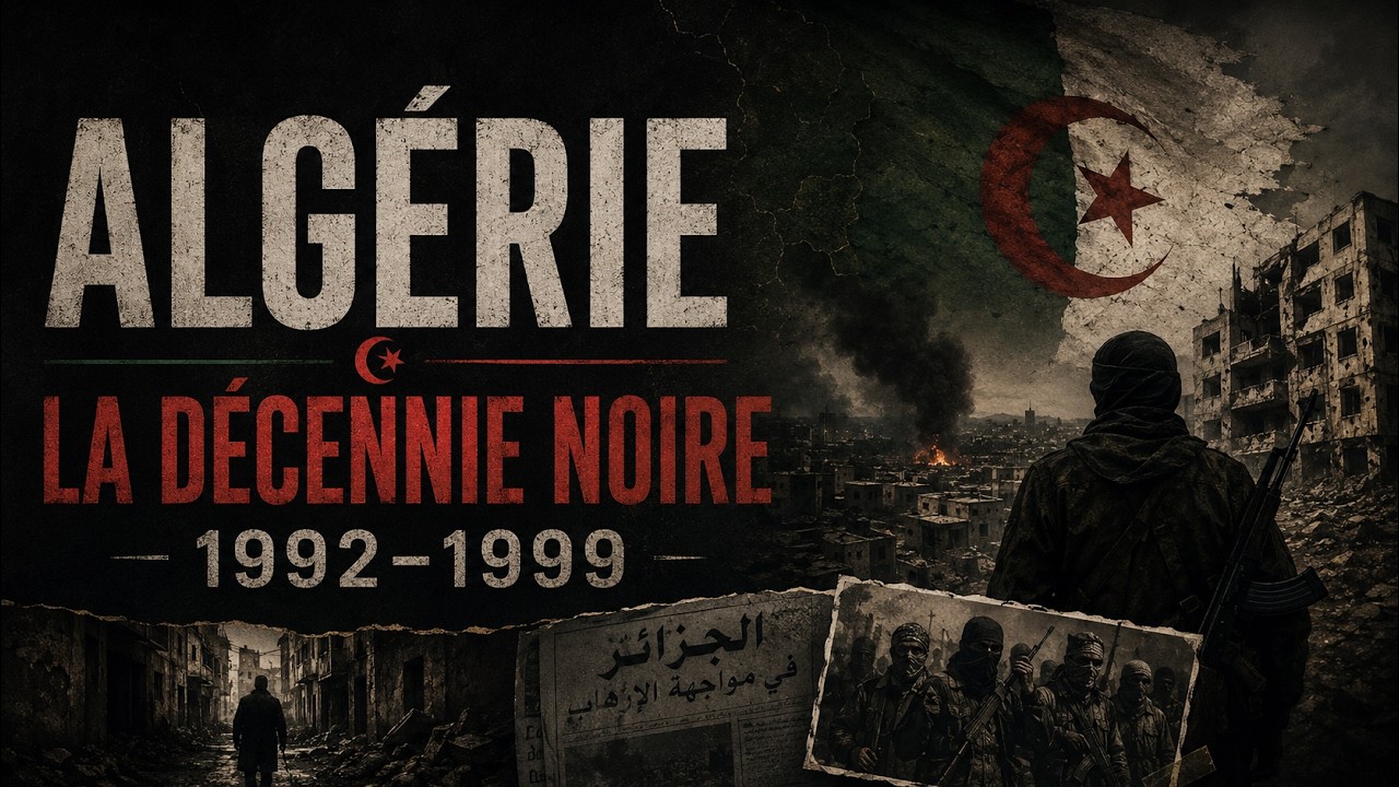 🔪 Alg&eacute;rie : La D&eacute;cennie Noire (1992&ndash;1999) &ndash; Guerre civile & islamisme arm&eacute;