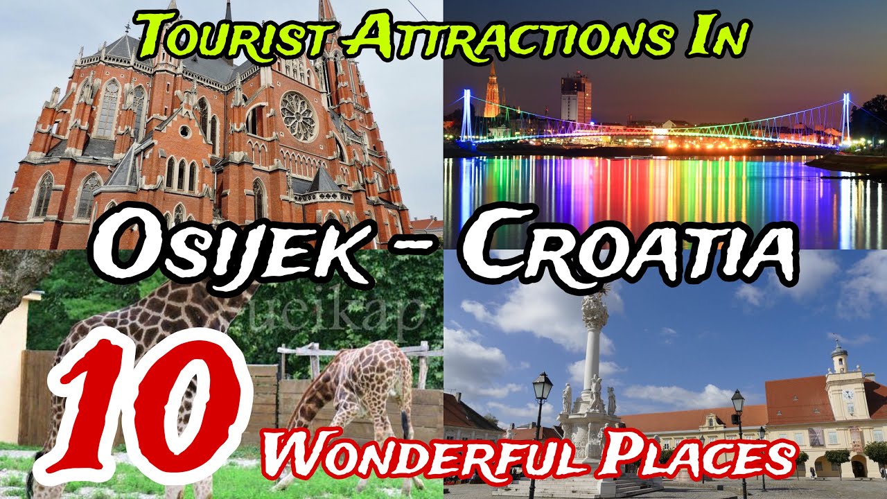 Top 10 Best Places to Visit in Osijek 😍 | Croatia 🇭🇷 
