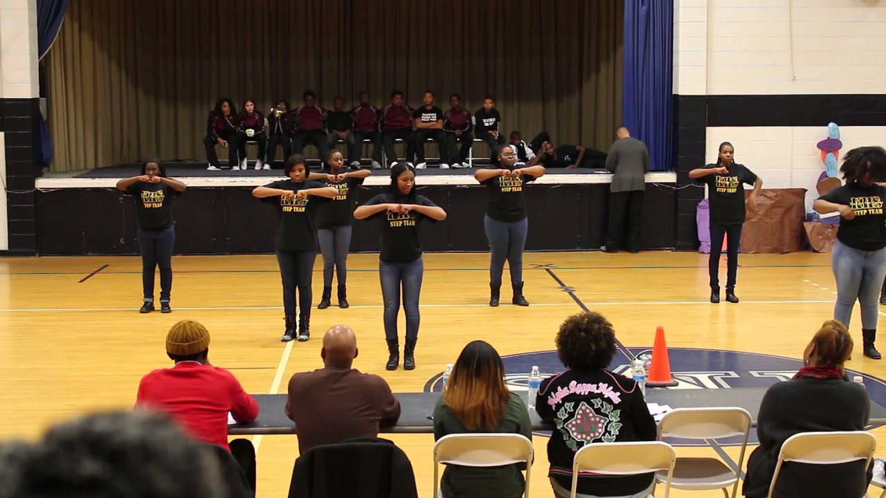 Knightdale High School Step Team - St. Aug