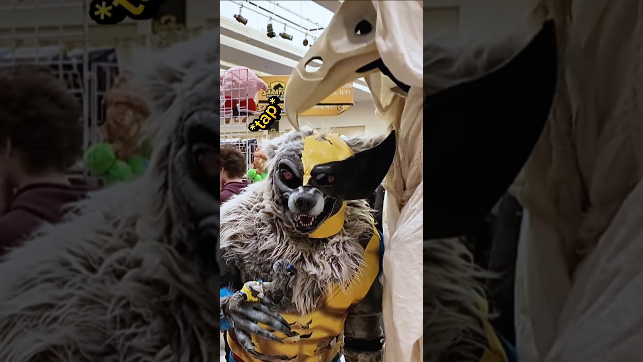 Khonshu pecks Werewolf Wolverine 