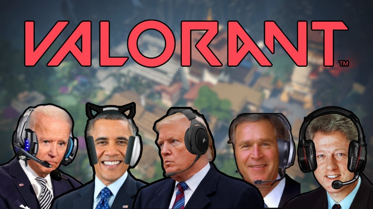 Президенты США играют в Valorant