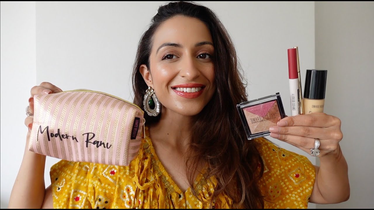 GRWM Wedding Guest Make Up Look | Trying New Makeup by Swiss Beauty| Full Face of Swiss Beauty