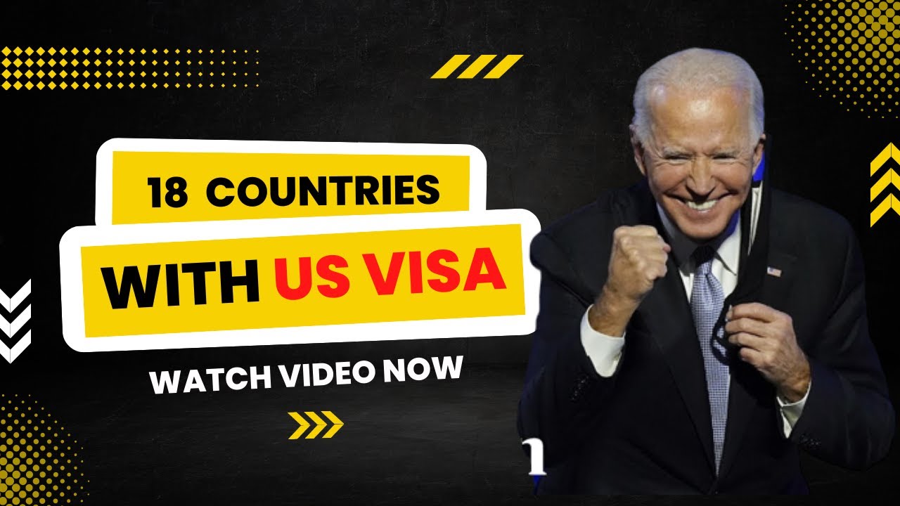 18 countries you can travel with US VISA | B1 B2 H1 H4 L1 F1 F2 J1