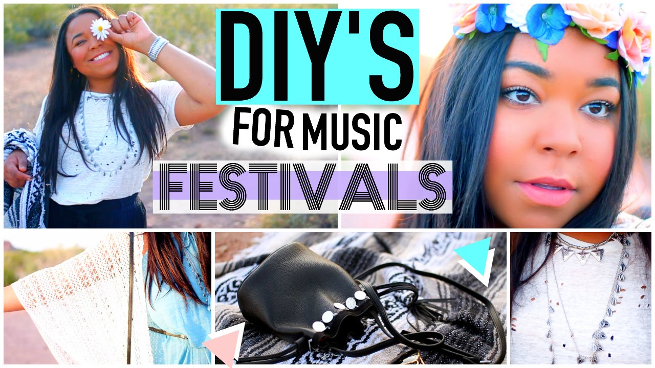 DIY Music Festival: Coachella Outfits + Essentials!