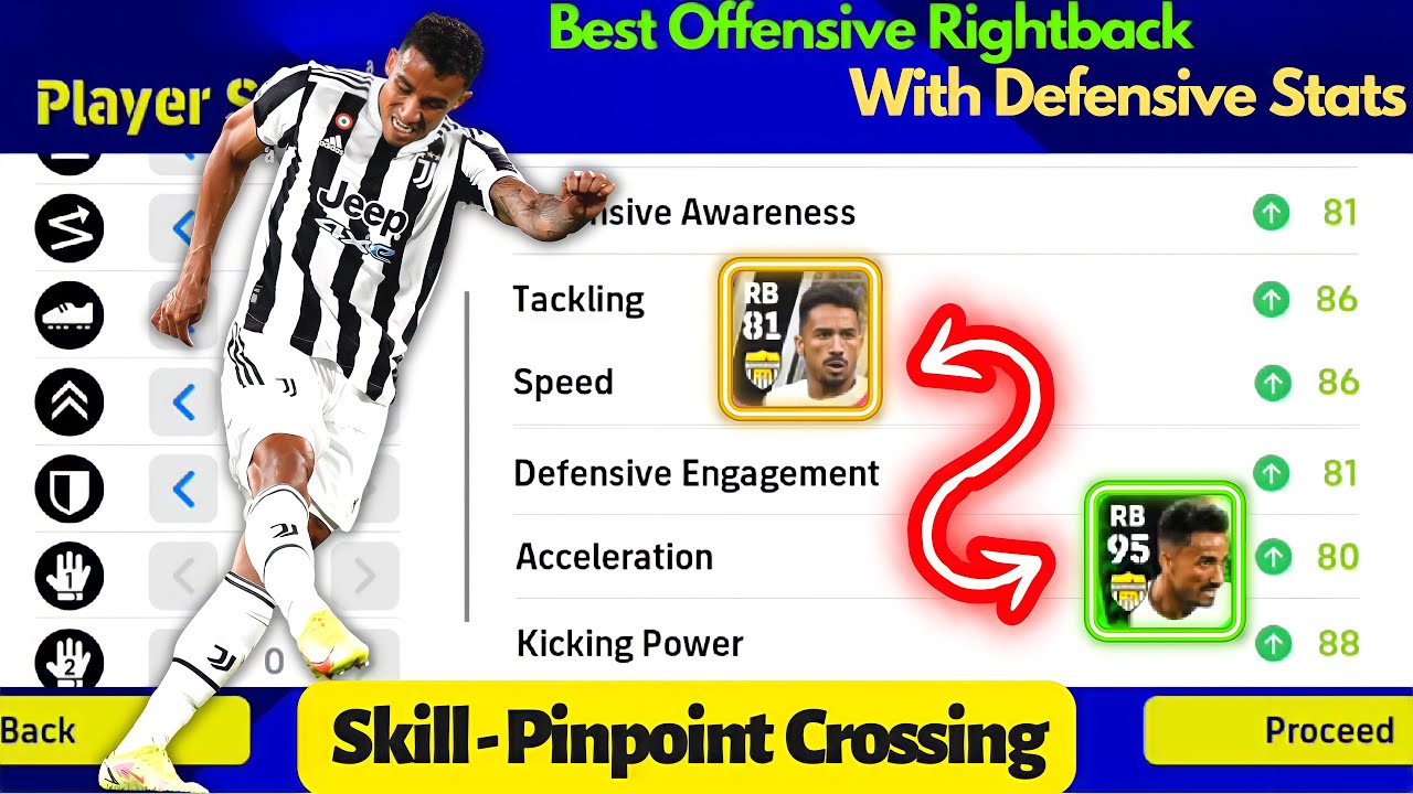 95 Rated Danilo Max Training Tutorial || eFootball 2023 Mobile