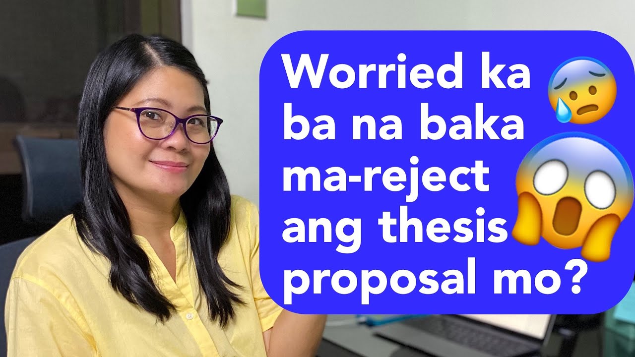 Mga kailangan sa research o thesis proposal