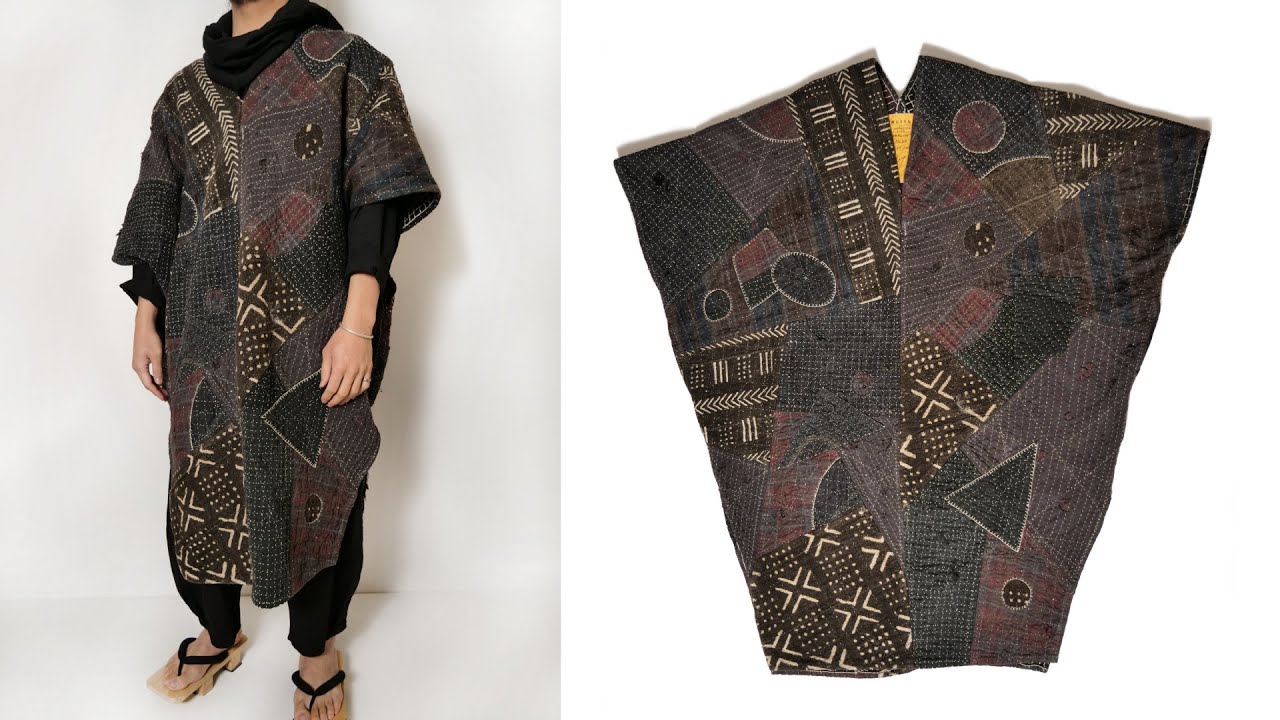 Boro Poncho / Reflow No.28 / Mutsu