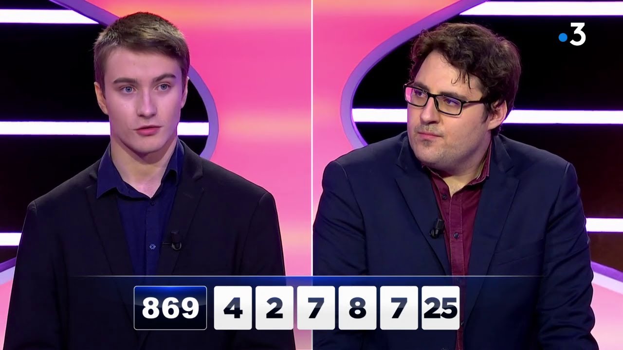 Des chiffres et des lettres (Tournoi des 10) - Lundi 21 décembre 2020