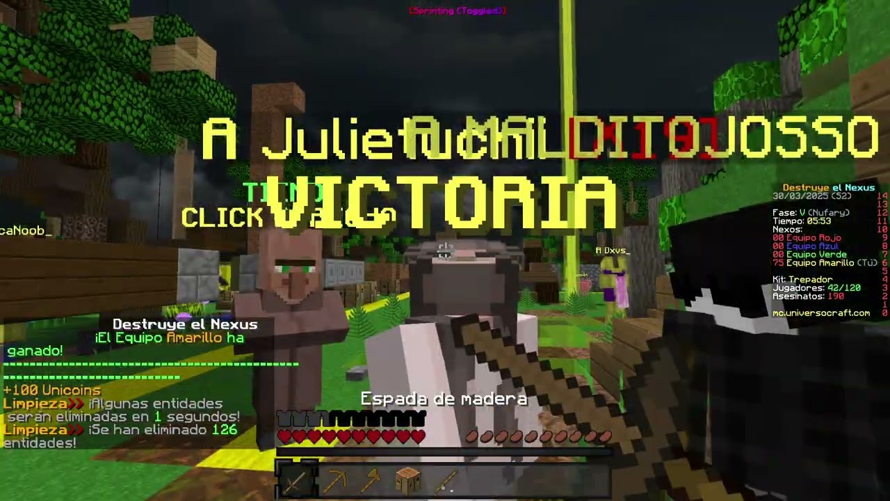 X19 c/voces l Universocraft 🌎l Destruye el nexo