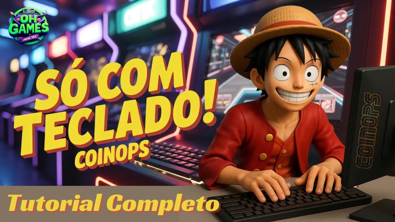 Moleza! Como Jogar no CoinOps S&oacute; com Teclado &ndash; Tutorial Completo
