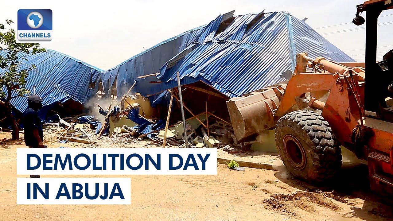 Authorities Demolish Illegal Structures In Abuja