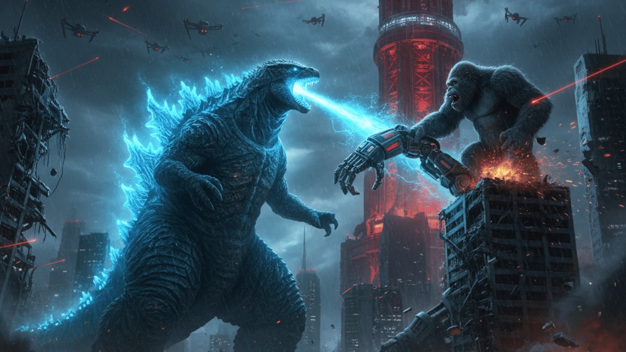 Gojira & Kongo vs. Skynet: The War to Save the Future!