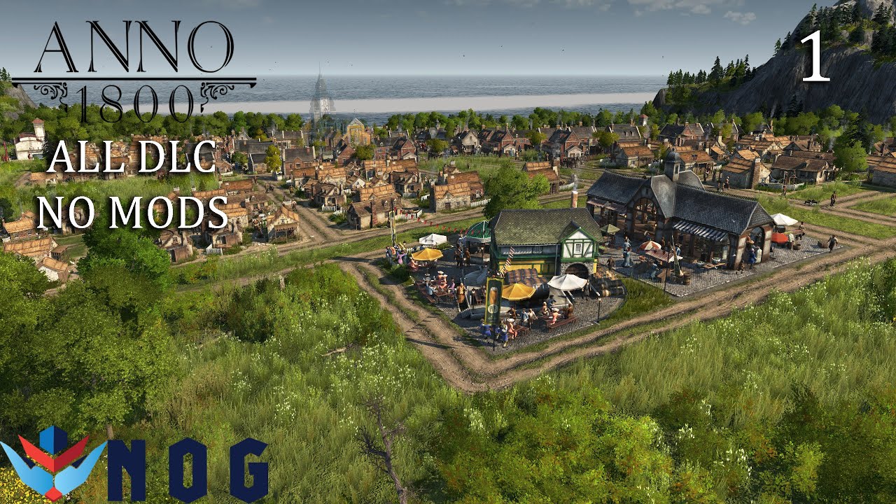 The first settlers | Lets Play Anno 1800 | All DLC No Mods | Ep1