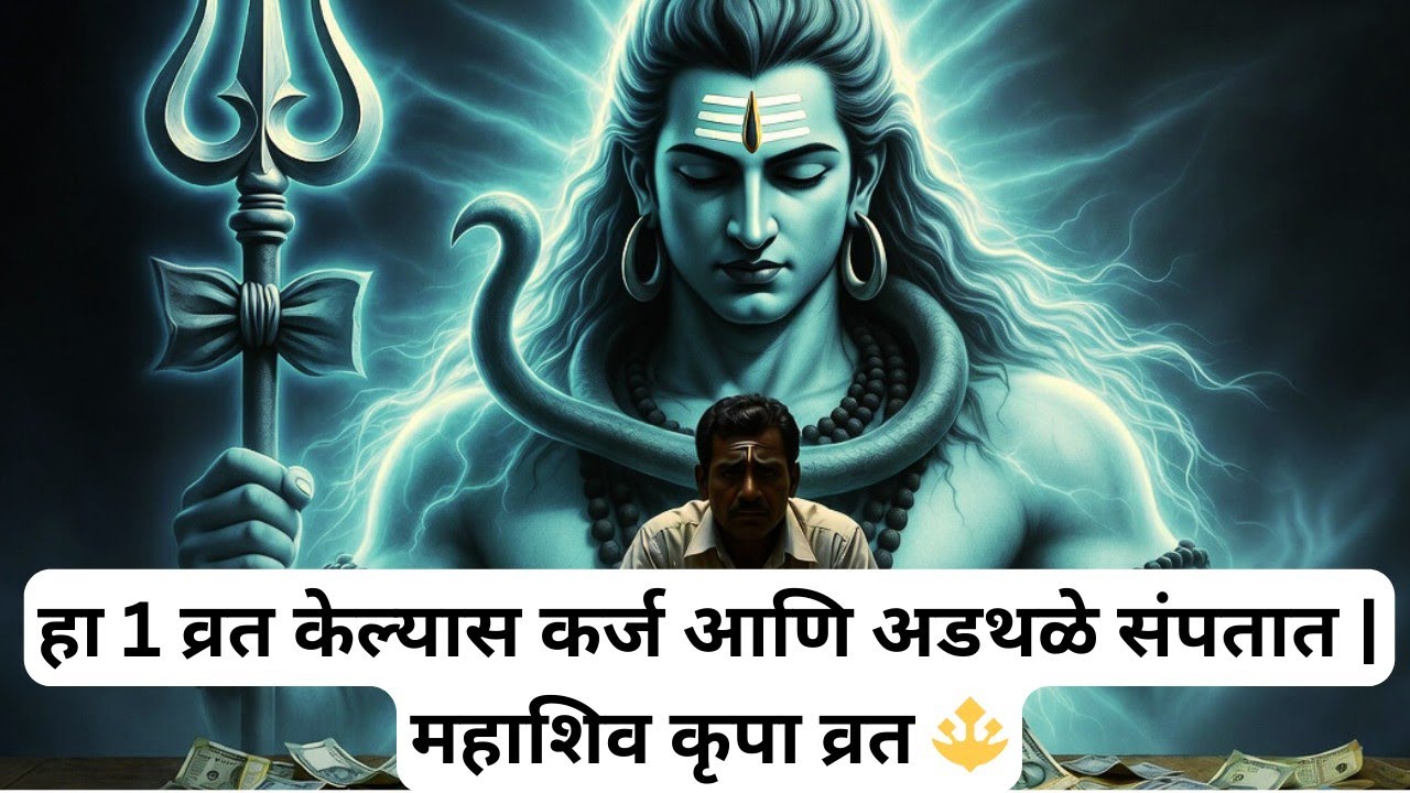 हा 1 व्रत केल्यास कर्ज आणि अडथळे संपतात | महाशिव कृपा व्रत 🔱#व्रत 