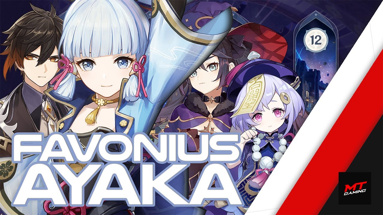 GENSHIN IMPACT - MY AYAKA USING FAVONIUS SWORD IN ABYSS FLOOR 12 (2ND PHASE)